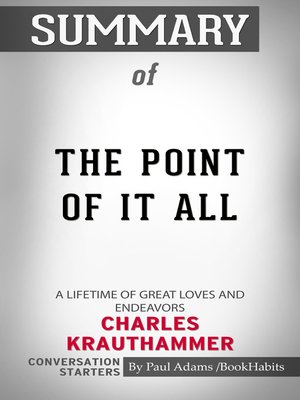 cover image of Summary of the Point of It All
